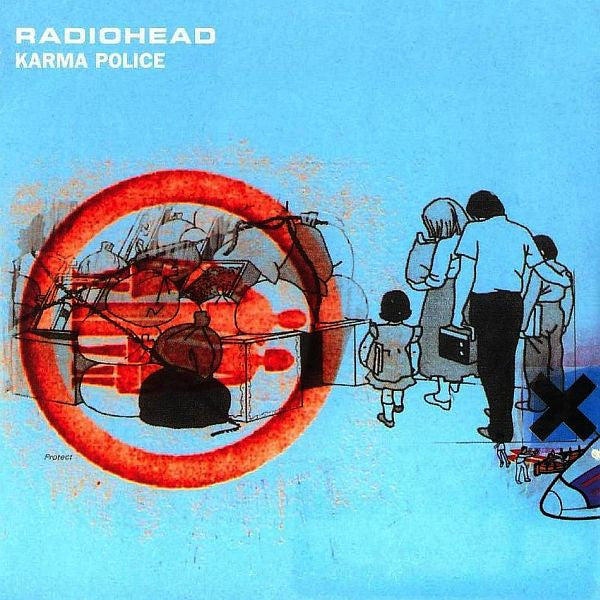 Radiohead : Karma Police (CD, Single, Car)