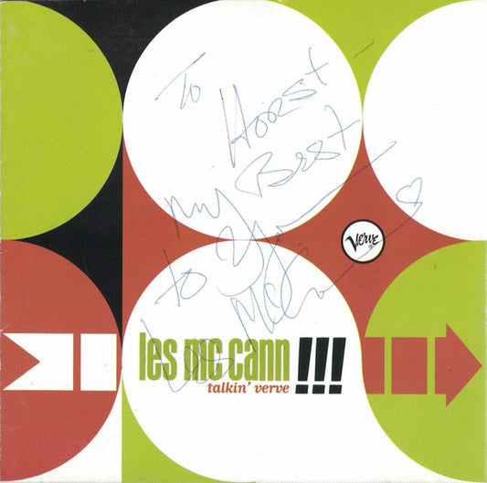Les McCann : Talkin' Verve (CD, Comp)