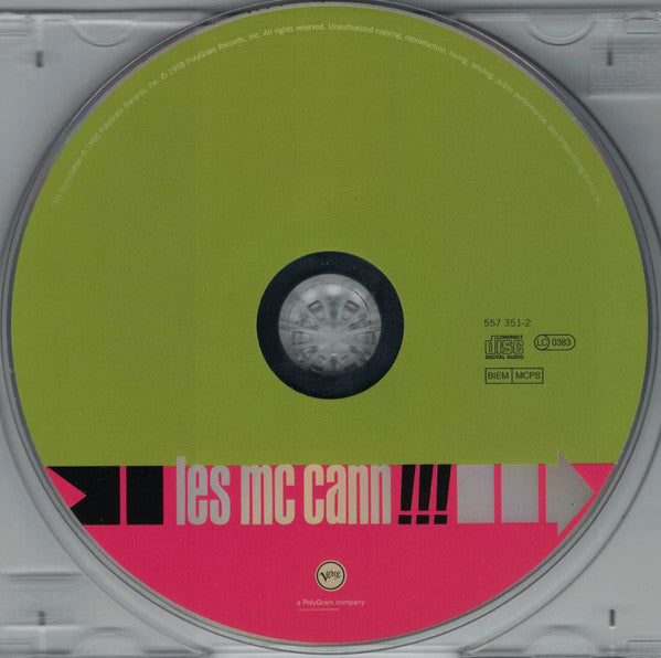 Les McCann : Talkin' Verve (CD, Comp)