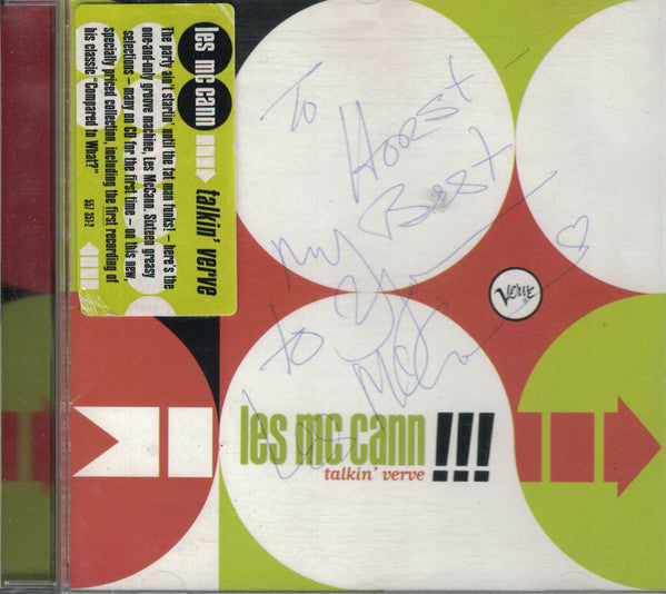 Les McCann : Talkin' Verve (CD, Comp)