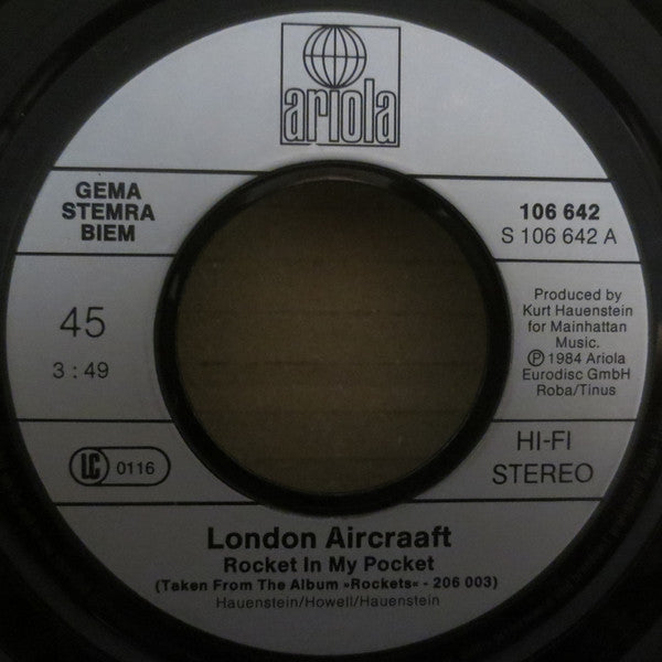 London Aircraaft : Rocket In My Pocket / Angie (7", Single)