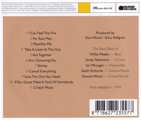 Ron Wood : I've Got My Own Album To Do (CD, Album, RE)