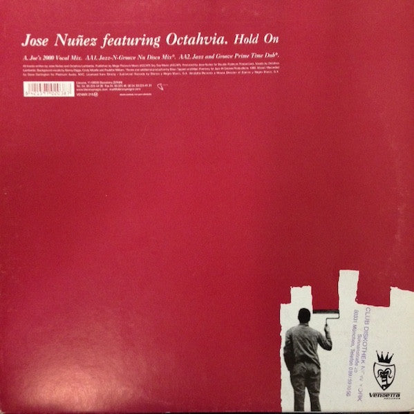 Jose Nuñez Featuring Octavia Lambertis : Hold On (12")