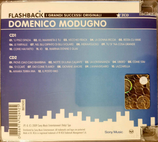Domenico Modugno : I Grandi Successi Originali (2xCD, Comp, RE)