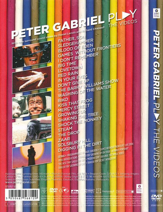 Peter Gabriel : Play: The Videos (DVD-V, Comp, Multichannel, PAL)