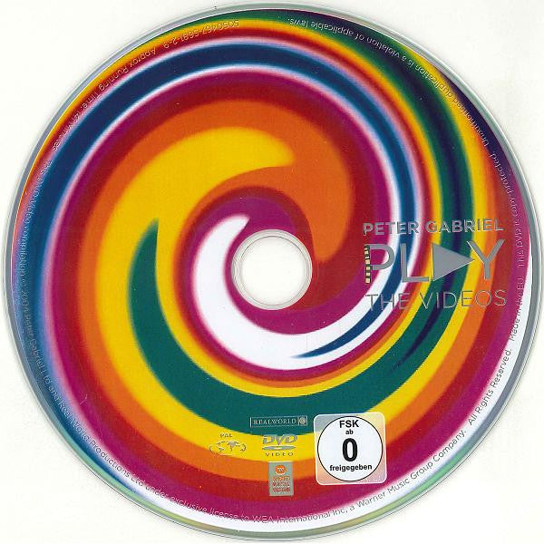 Peter Gabriel : Play: The Videos (DVD-V, Comp, Multichannel, PAL)