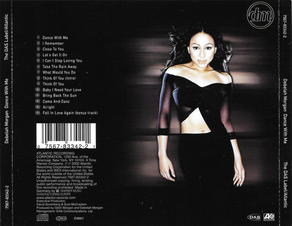 Debelah Morgan : Dance With Me (CD, Album)