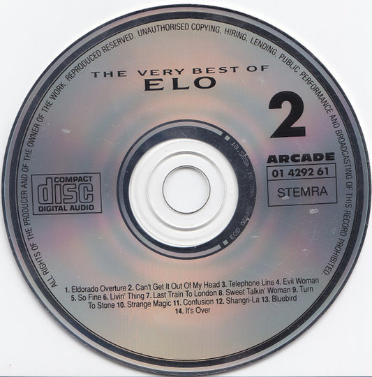 Electric Light Orchestra : The Very Best Of ELO 2 (CD, Comp)