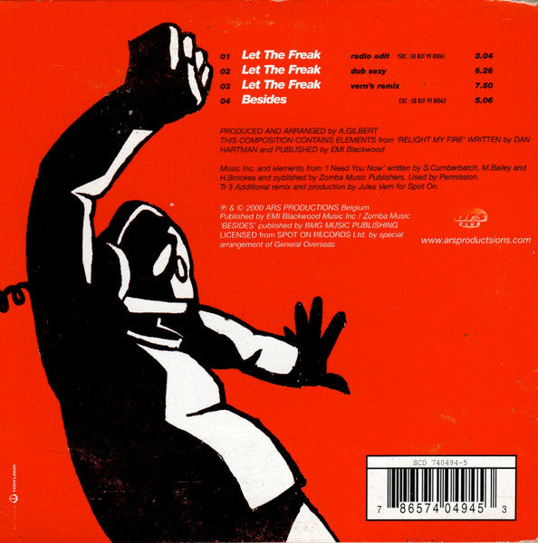 Big Ron : Let The Freak (CD, Single)
