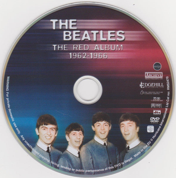 The Beatles : The Red Album 1962-1966 (DVD-V, Unofficial)
