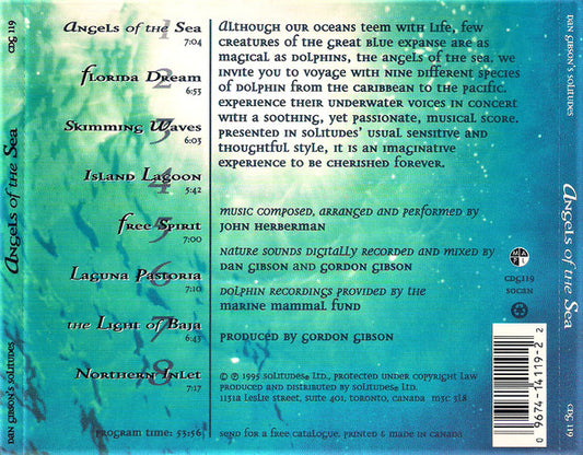 John Herberman, Dan Gibson : Angels Of The Sea (CD, Album)