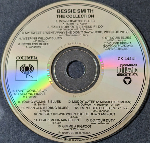 Bessie Smith : The Collection (CD, Comp, RM, RP, Pit)