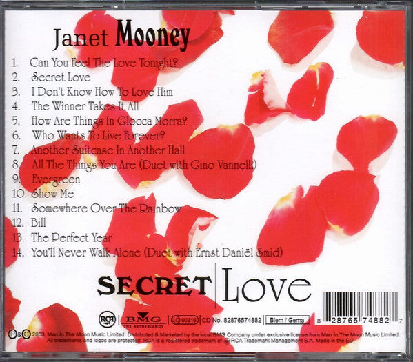 Janet Mooney : Secret Love (CD, Album)