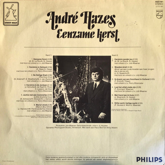 André Hazes : Eenzame Kerst (LP, Album, RE)