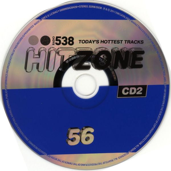 Various : Radio 538 Hitzone 56 (2xCD, Comp)