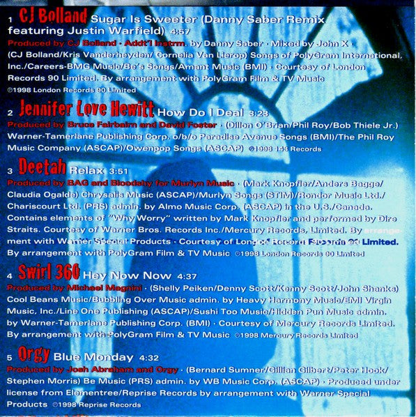 Various : I Still Know What You Did Last Summer (Music From The Motion Picture) (CD, Comp)