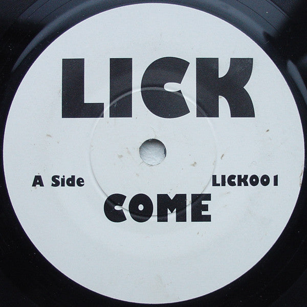Lick (4) : Come / Shirtlifter (7", Promo)