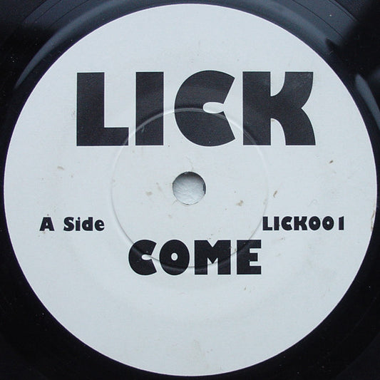 Lick (4) : Come / Shirtlifter (7", Promo)