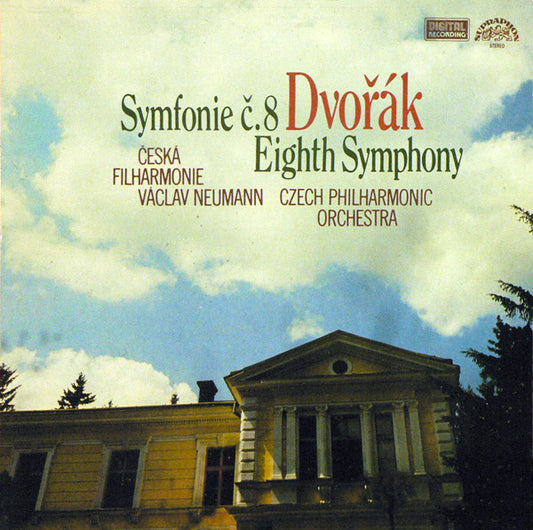 Antonín Dvořák - The Czech Philharmonic Orchestra, Václav Neumann : Symfonie č. 8 / Eighth Symphony (LP, RP)