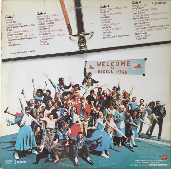 Various : Grease (Bande Originale Du Film) (2xLP, Album, Gat)