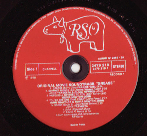Various : Grease (Bande Originale Du Film) (2xLP, Album, Gat)