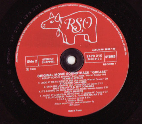 Various : Grease (Bande Originale Du Film) (2xLP, Album, Gat)