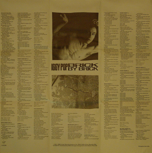 Iggy Pop : Brick By Brick (CD, Album)