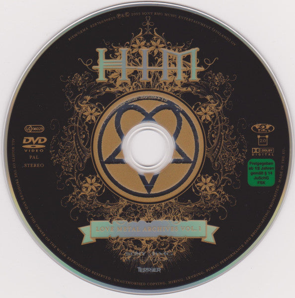 HIM (2) : Love Metal Archives Vol. 1 (DVD-V, PAL)