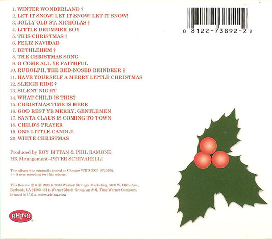 Chicago (2) : Christmas - What's It Gonna Be, Santa? (CD, Album, RE, Cin)