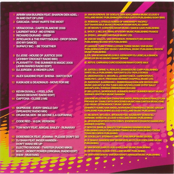 Various : Topdance 2008 (CD, Comp)