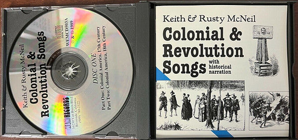 Keith and Rusty McNeil : Colonial & Revolution Songs (2xCD)