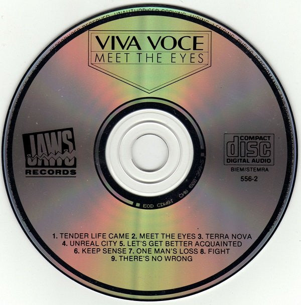 Viva Voce (2) : Meet The Eyes (CD, Album)