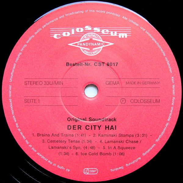Various : Der City Hai (Original Soundtrack) (LP, Album)
