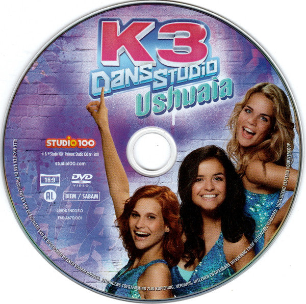 K3 : Dans Studio - Ushuaia (DVD-V, PAL)