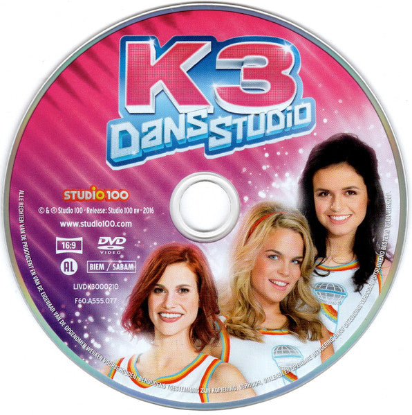 K3 : Dans Studio (DVD-V, PAL)