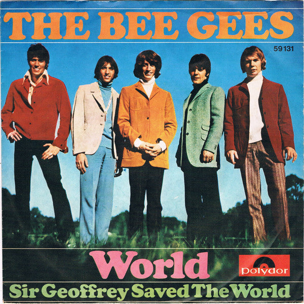 Bee Gees : World (7", Single, Mono)
