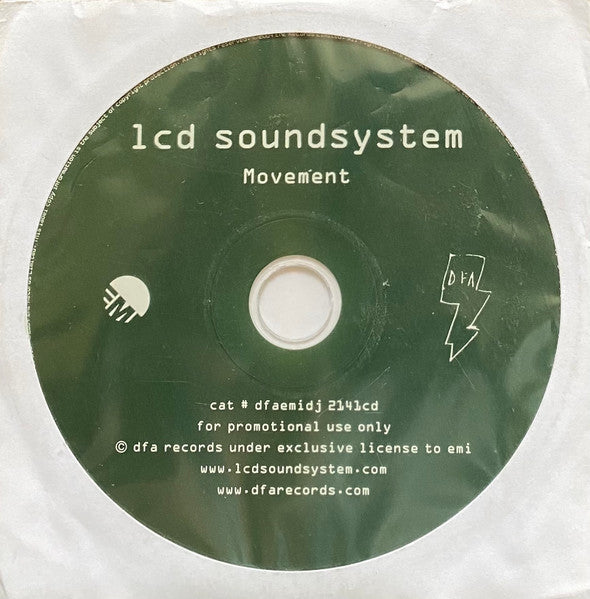 LCD Soundsystem : Movement (CD, Single, Promo)