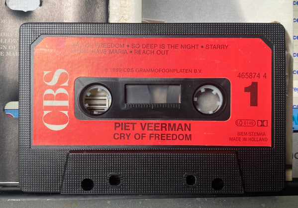 Piet Veerman : Cry Of Freedom (Cass, Album)