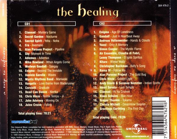 Various : The Healing: A Trip To Infinity (2xCD, Comp)