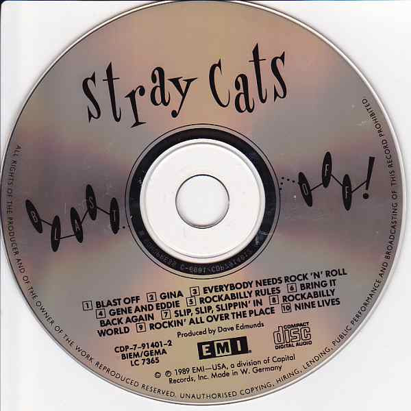 Stray Cats : Blast Off (CD, Album)