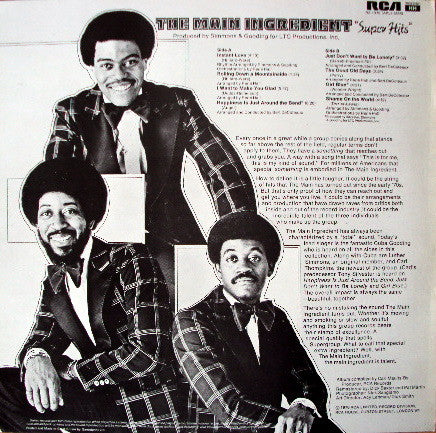 The Main Ingredient : Super Hits (LP, Comp)