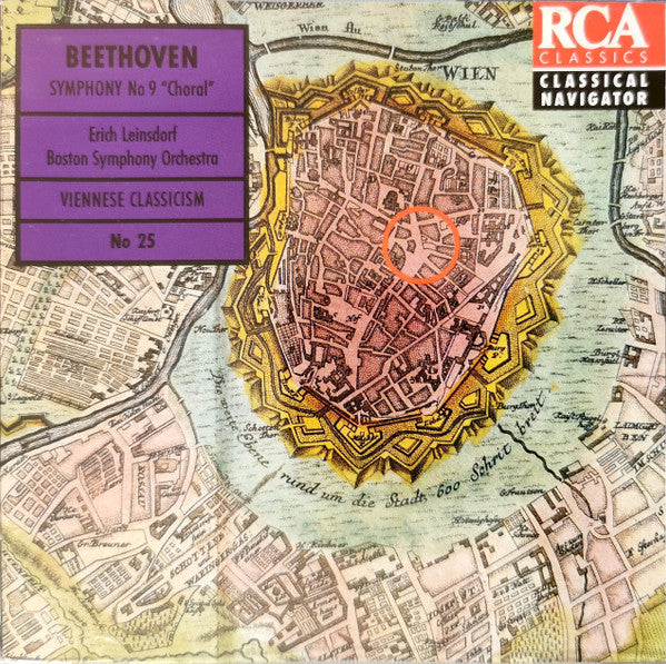 Ludwig van Beethoven, Erich Leinsdorf, Boston Symphony Orchestra : Symphony No 9 "Choral" (CD, Album, RE)