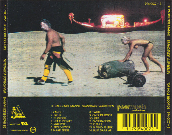 De Raggende Manne : Brandende Vlierbessen (CD, Album)
