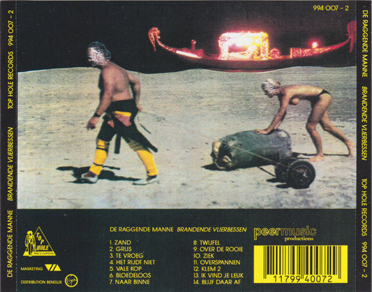 De Raggende Manne : Brandende Vlierbessen (CD, Album)