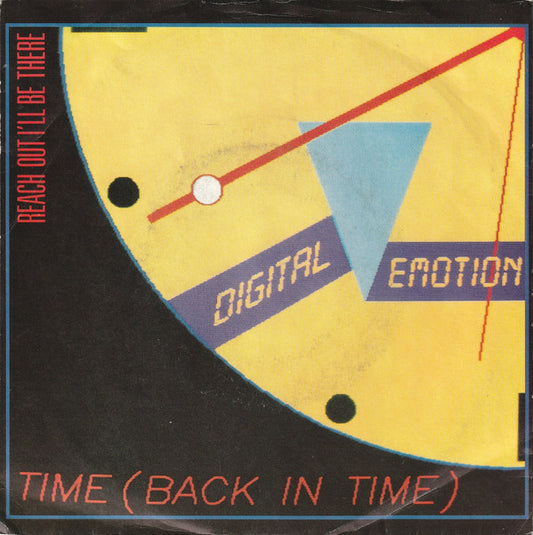 Digital Emotion : Time (Back In Time) (7", Single)