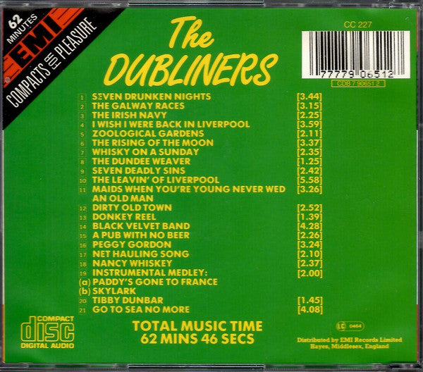 The Dubliners : The Dubliners (CD, Comp)