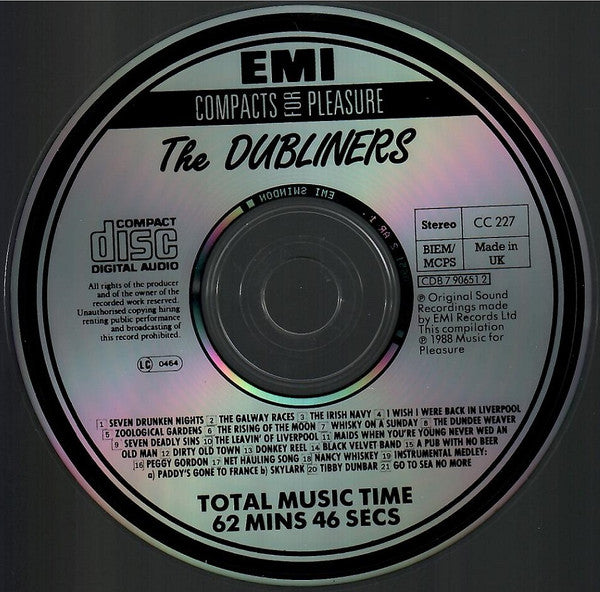 The Dubliners : The Dubliners (CD, Comp)