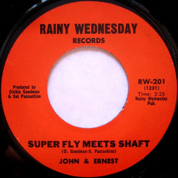John & Ernest : Super Fly Meets Shaft / Problems (7", Single, Los)