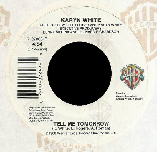 Karyn White : Secret Rendezvous (7")