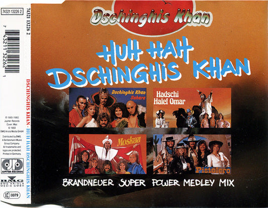 Dschinghis Khan : Huh, Hah Dschinghis Khan (Super Power Medley Mix) (CD, Single)